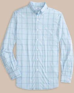 Online Southern Tide Brrr° Intercoastal Rainer Check Long Sleeve Sport Shirt