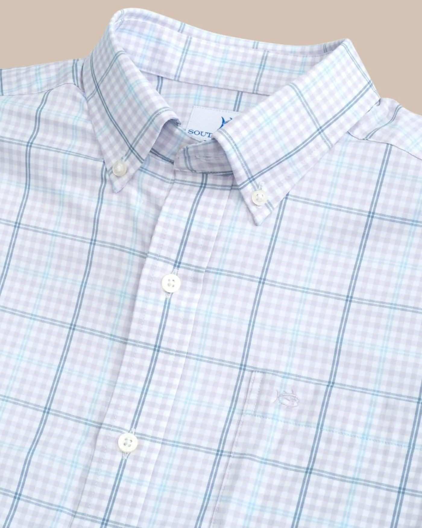 Online Southern Tide Brrr° Intercoastal Rainer Check Long Sleeve Sport Shirt