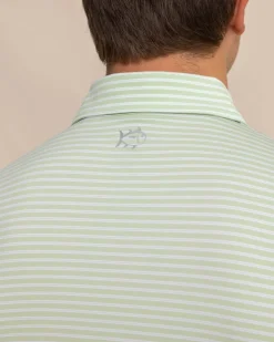Cheap Southern Tide Brrr°-Eeze Beattie Stripe Performance Polo