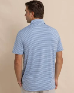 Cheap Southern Tide Brrr°-Eeze Beattie Stripe Performance Polo
