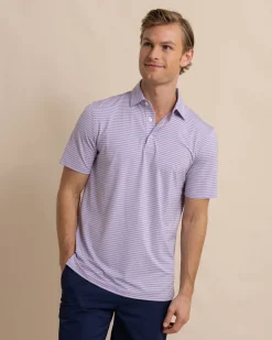 Cheap Southern Tide Brrr°-Eeze Beattie Stripe Performance Polo