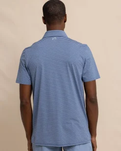 Cheap Southern Tide Brrr°-Eeze Beattie Stripe Performance Polo
