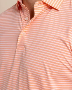 Cheap Southern Tide Brrr°-Eeze Beattie Stripe Performance Polo