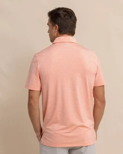 Cheap Southern Tide Brrr°-Eeze Beattie Stripe Performance Polo