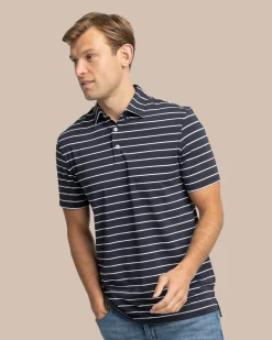 Discount Southern Tide Brrr°®Eeze Desmond Stripe Polo