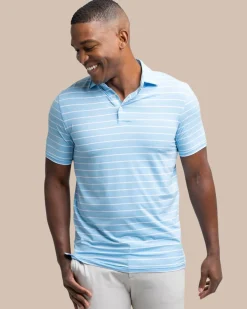 Discount Southern Tide Brrr°®Eeze Desmond Stripe Polo