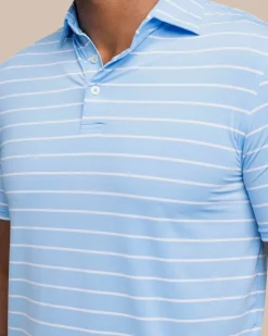 Discount Southern Tide Brrr°®Eeze Desmond Stripe Polo