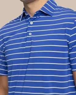Discount Southern Tide Brrr°®Eeze Desmond Stripe Polo
