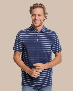 Discount Southern Tide Brrr°®Eeze Desmond Stripe Polo