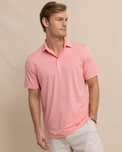 Clearance Southern Tide Brrr°®-Eeze Heather Performance Polo Shirt