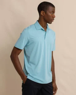 Clearance Southern Tide Brrr°®-Eeze Heather Performance Polo Shirt
