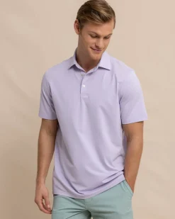 Clearance Southern Tide Brrr°®-Eeze Heather Performance Polo Shirt