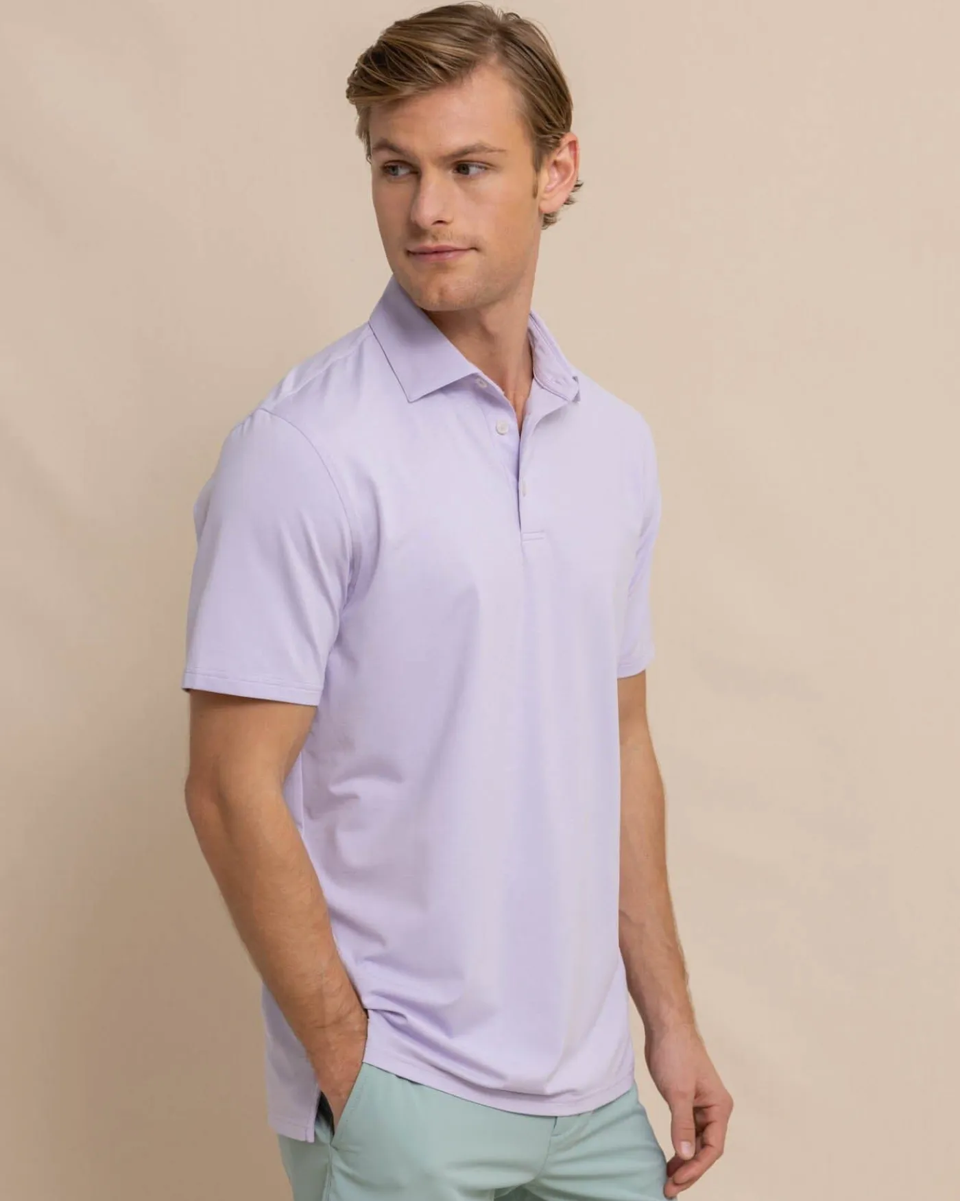Clearance Southern Tide Brrr°®-Eeze Heather Performance Polo Shirt