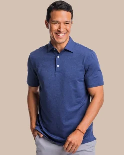 Clearance Southern Tide Brrr°®-Eeze Heather Performance Polo Shirt