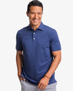 Clearance Southern Tide Brrr°®-Eeze Heather Performance Polo Shirt