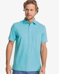 Clearance Southern Tide Brrr°®-Eeze Heather Performance Polo Shirt