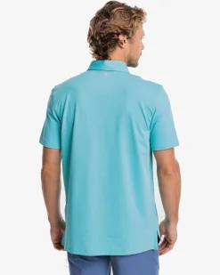 Clearance Southern Tide Brrr°®-Eeze Heather Performance Polo Shirt