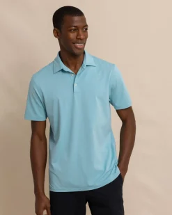 Clearance Southern Tide Brrr°®-Eeze Heather Performance Polo Shirt