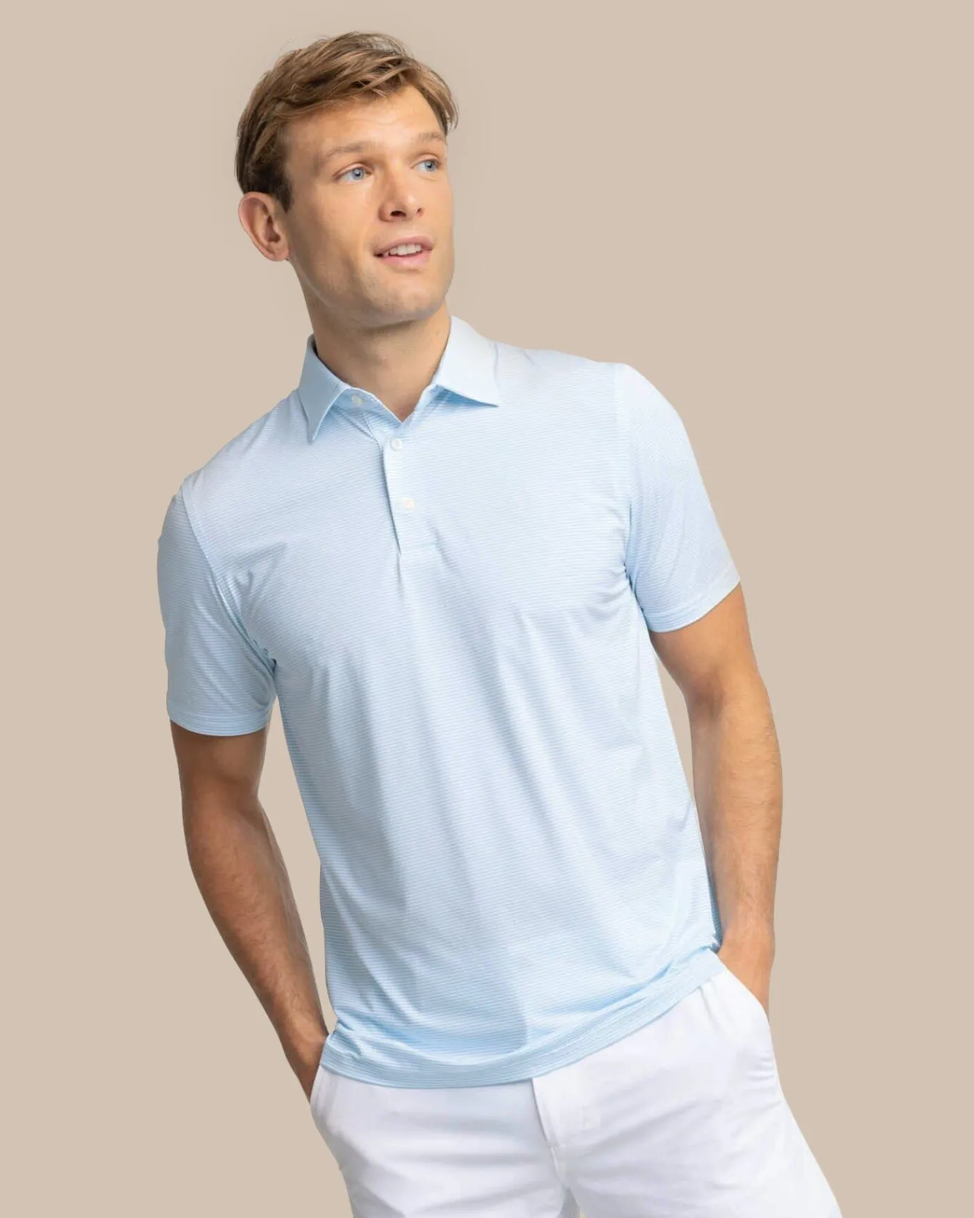 Sale Southern Tide Brrr°-Eeze Meadowbrook Stripe Polo