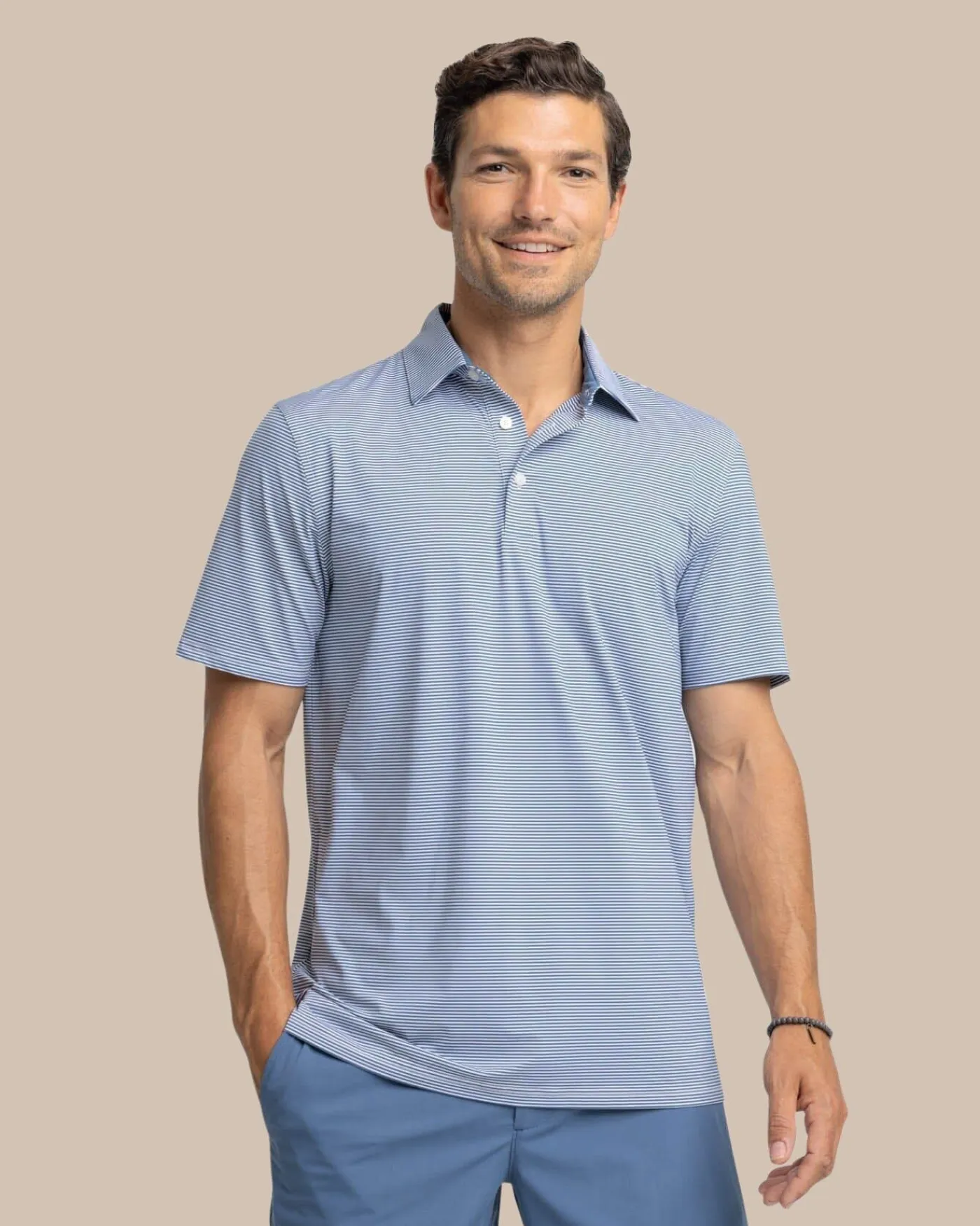 Sale Southern Tide Brrr°-Eeze Meadowbrook Stripe Polo