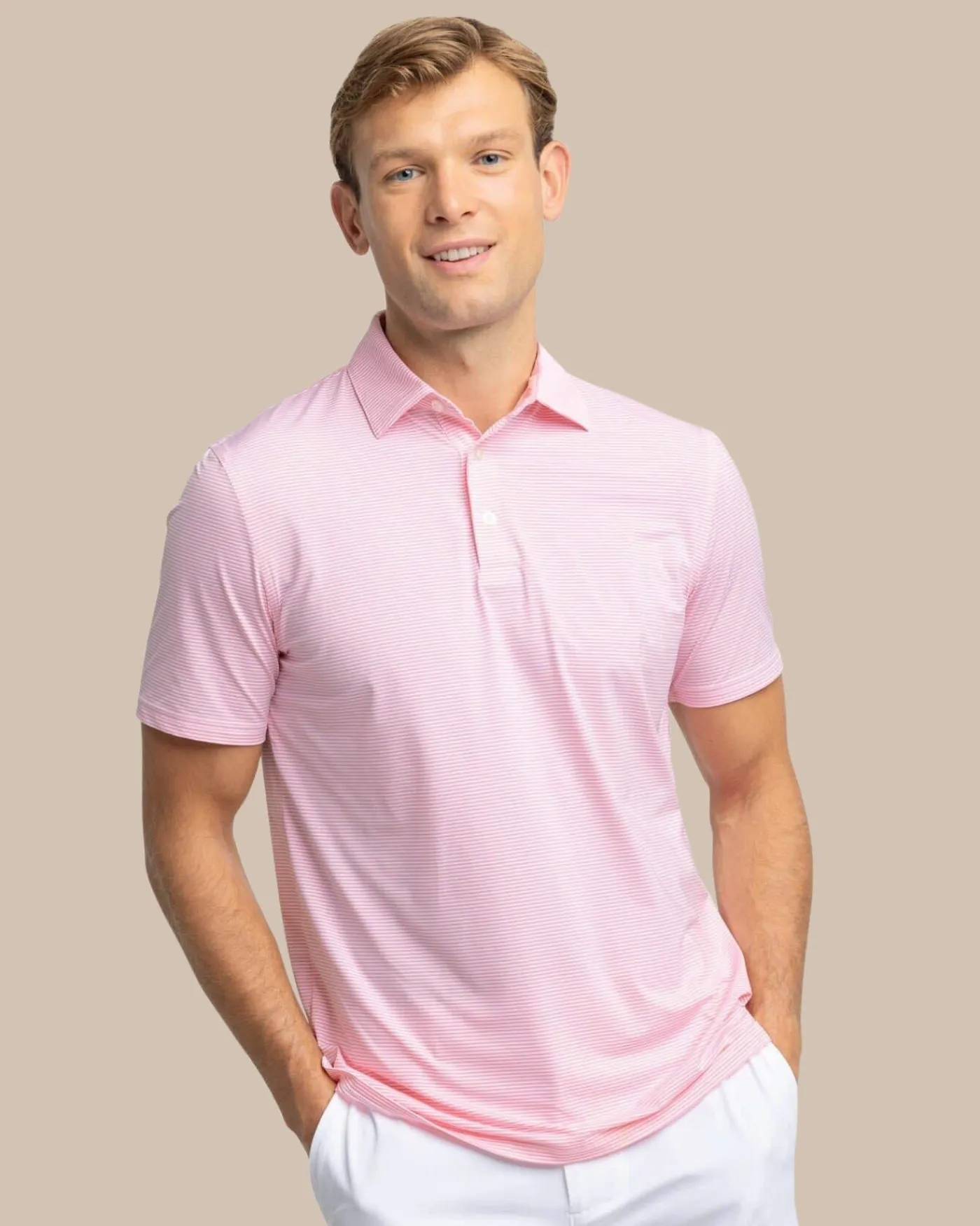 Sale Southern Tide Brrr°-Eeze Meadowbrook Stripe Polo