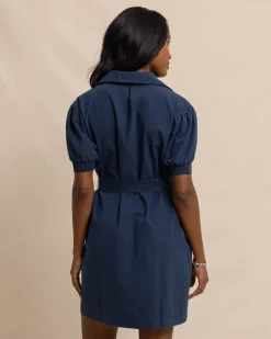 Cheap Southern Tide Calan Washed Seersucker Dress