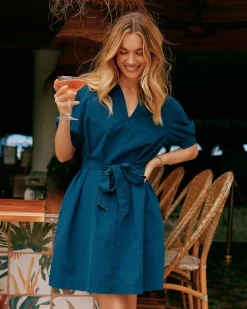 Cheap Southern Tide Calan Washed Seersucker Dress