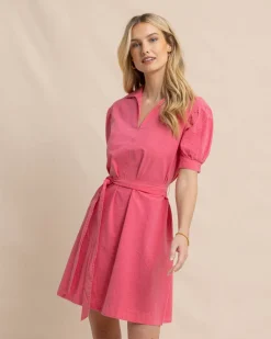 Discount Southern Tide Calan Washed Seersucker Dress