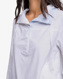 Shop Southern Tide Calie Pop Placket Popover