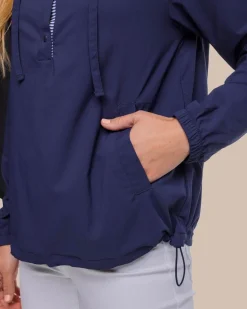 Shop Southern Tide Calie Pop Placket Popover