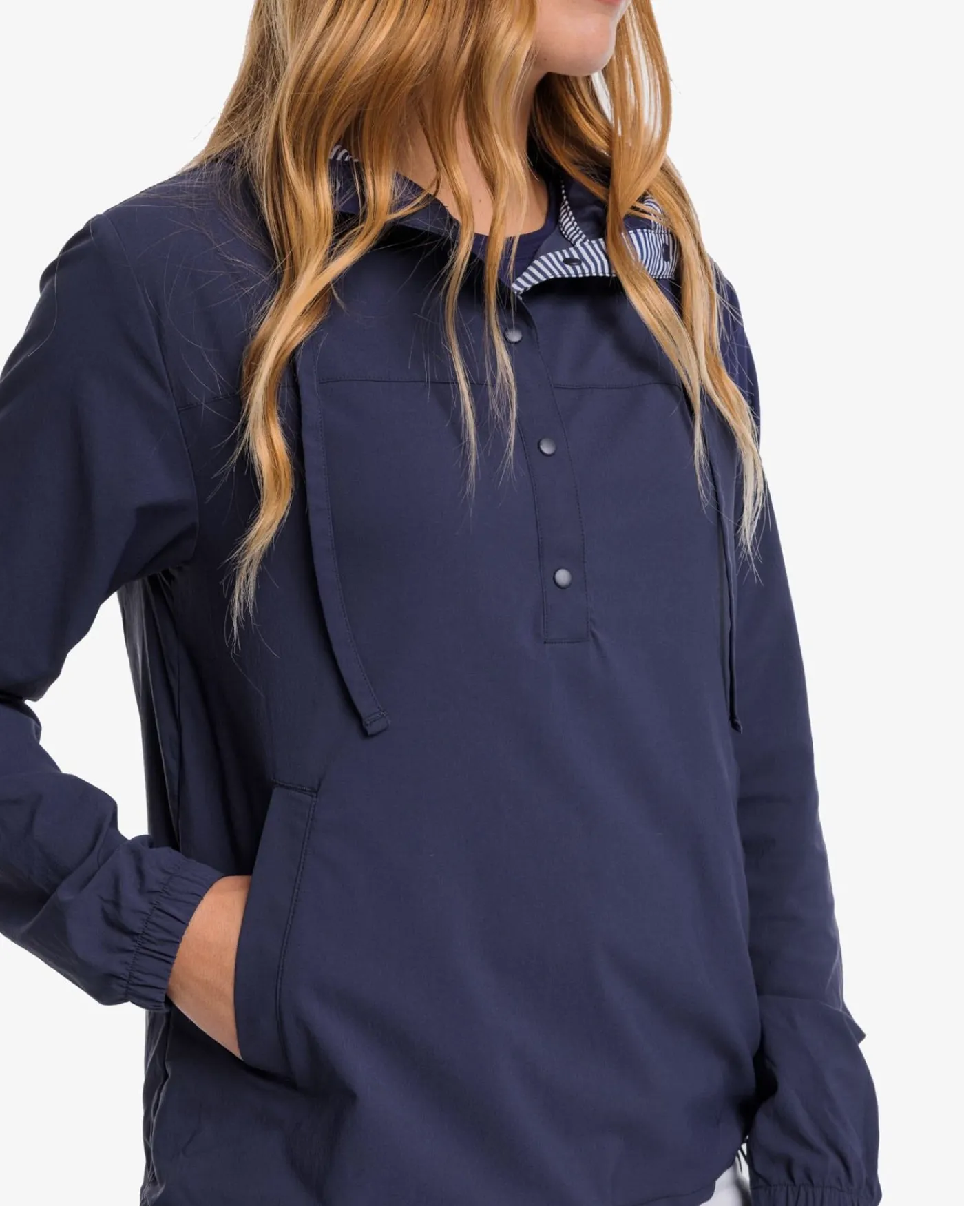 Shop Southern Tide Calie Pop Placket Popover