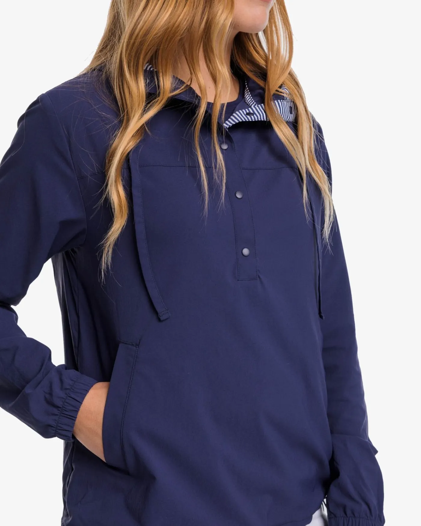Shop Southern Tide Calie Pop Placket Popover