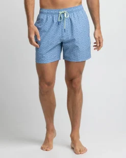 Discount Southern Tide Casual Water Swim Trunk Coronet Blue