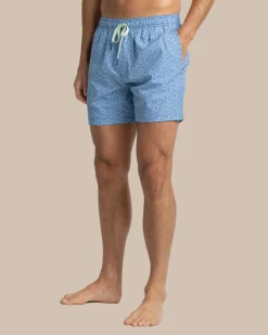 Discount Southern Tide Casual Water Swim Trunk Coronet Blue