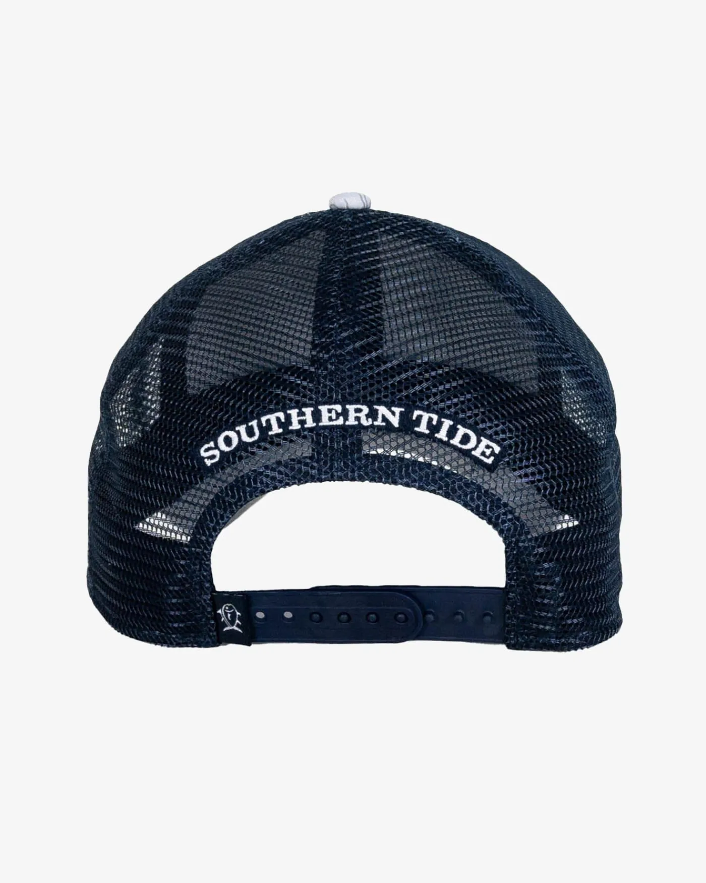 Discount Southern Tide Change Your Altitude Print Performance Trucker Seagull Grey