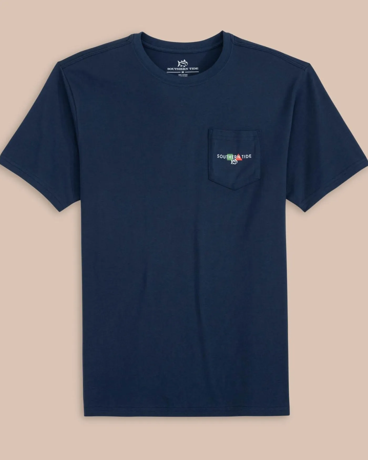 Shop Southern Tide Channel Marker Buoy Short Sleeve T-Shirt Navy