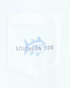 Clearance Southern Tide Channel Marker Short Sleeve T-Shirt Classic White