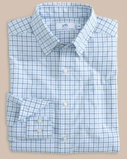 Online Southern Tide Charleston Larkin Check Long Sleeve Sport Shirt