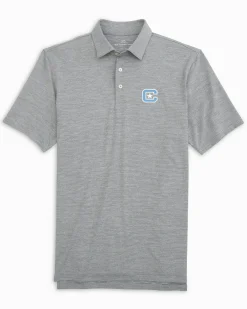 Outlet Southern Tide Citadel Bulldogs Driver Spacedye Polo Shirt