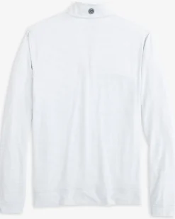 Flash Sale Southern Tide Clemson Tigers Cruiser Micro-Stripe Heather Quarter Zip