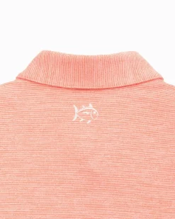 Cheap Southern Tide Clemson Tigers Driver Spacedye Polo Shirt