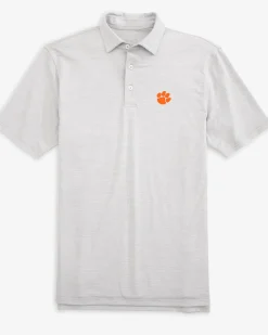 Cheap Southern Tide Clemson Tigers Driver Spacedye Polo Shirt