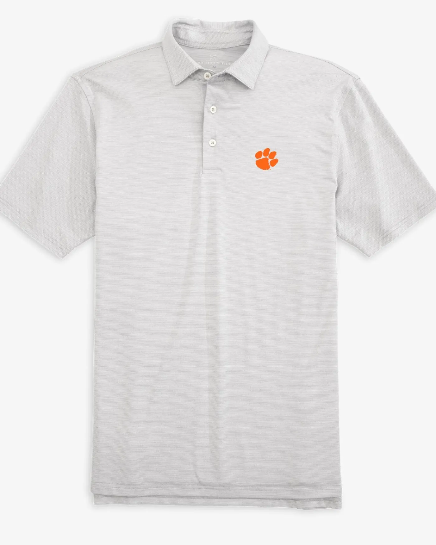 Cheap Southern Tide Clemson Tigers Driver Spacedye Polo Shirt