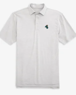 Cheap Southern Tide Coastal Carolina Chanticleers Driver Spacedye Polo Shirt Slate Grey