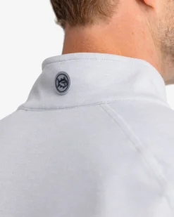 Shop Southern Tide Cruiser Heather Quarter Zip Pullover