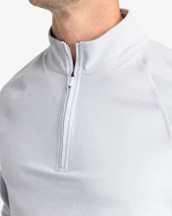 Shop Southern Tide Cruiser Heather Quarter Zip Pullover
