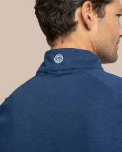 Shop Southern Tide Cruiser Heather Quarter Zip Pullover