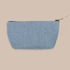 Fashion Southern Tide Denim Travel Pouch Navy