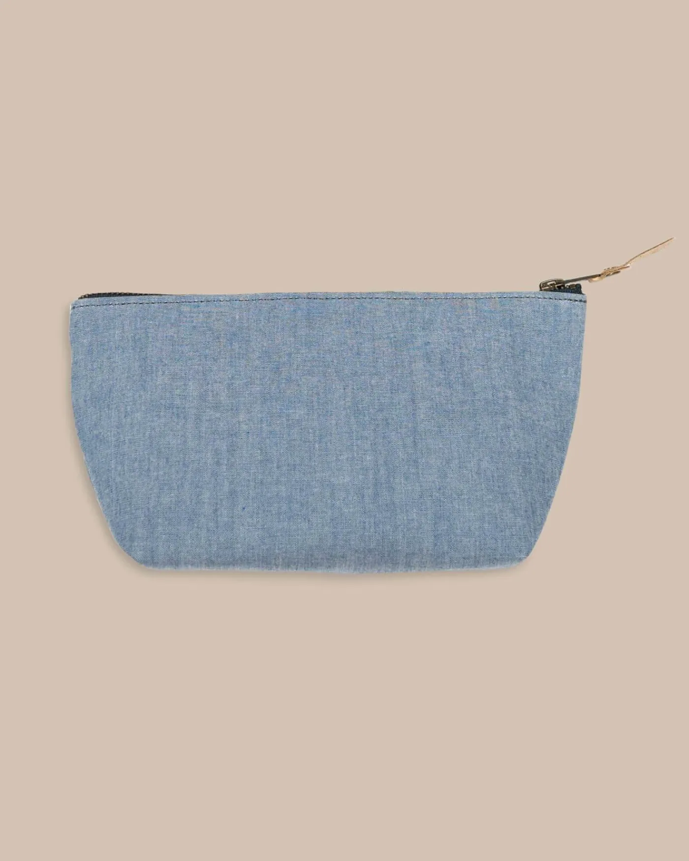 Fashion Southern Tide Denim Travel Pouch Navy