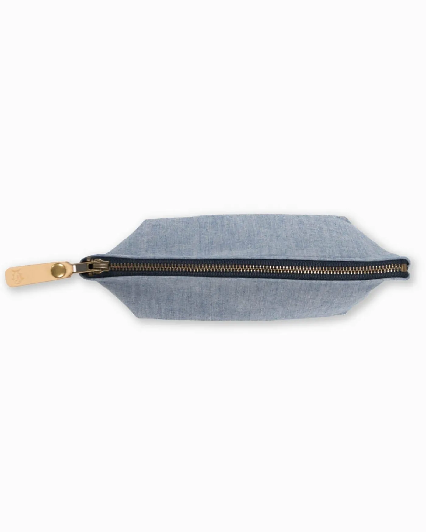 Fashion Southern Tide Denim Travel Pouch Navy
